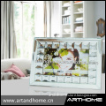 souvenir items Sublimation glass photo frame for Photo Printing ,Fashion Designed Sublimation Glass Frame